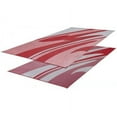 thumbnail image 1 of Faulkner 46363 Reversible Rv Outdoor Patio Mat - Burgundy Mirage Design - 8' X 20', 1 of 1