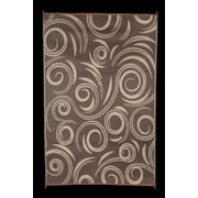 Faulkner 68859 Reversible Rv Work & Play Mat - Brown & Beige Swirl Design - 3' X 5'