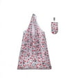 thumbnail image 1 of 1 pack Foldable Shopping Bag Creative Portable Grocery Shopping Bag 190T Polyester Supermarket Shopping Printing Bag, 1 of 10