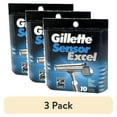thumbnail image 1 of (1 pack) Gillette Sensor Excel Refill Blade Cartridges, 10 Ct., 1 of 5