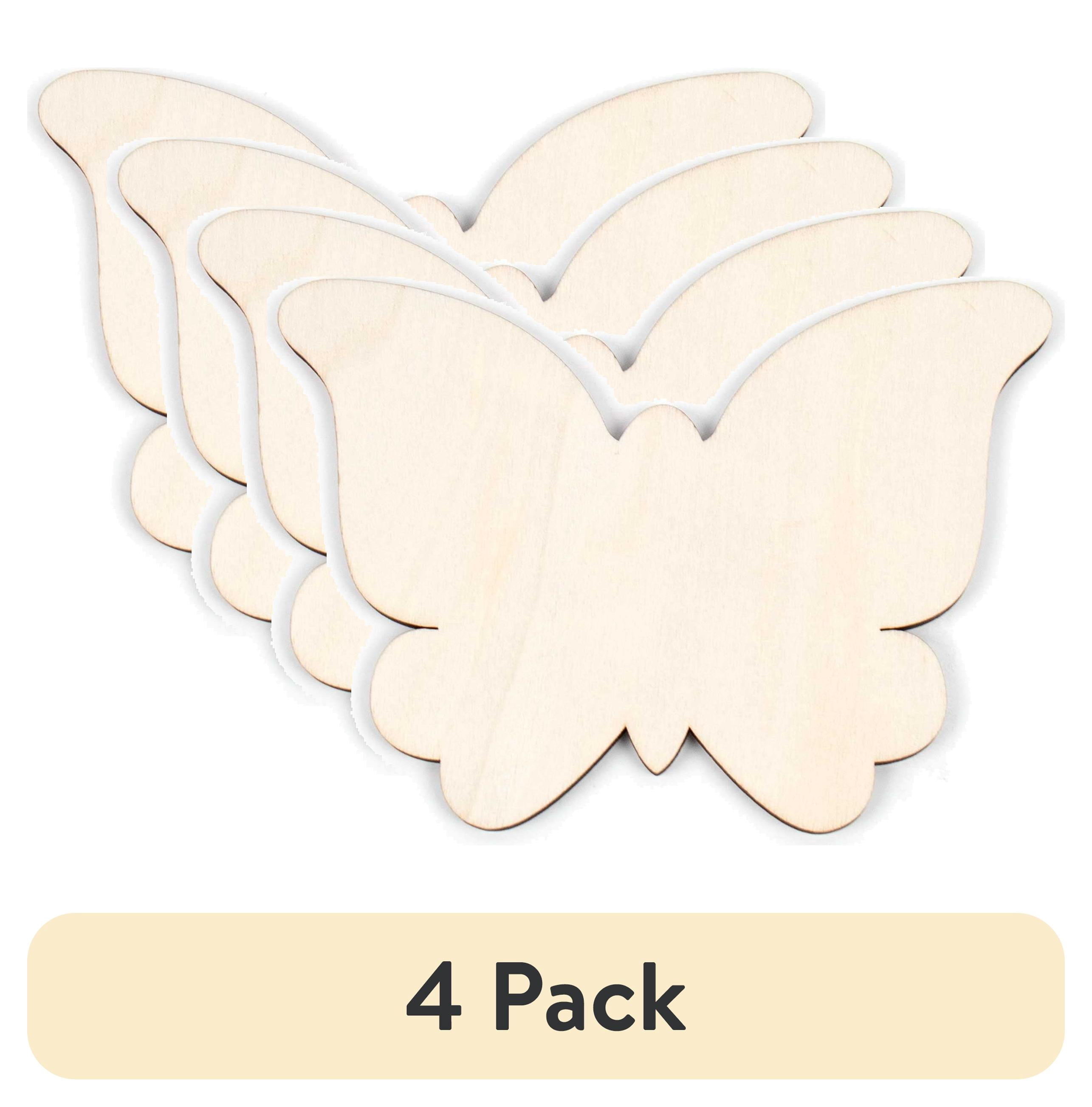 (1 pack) Hello Hobby Butterfly Unfinished Wood Shape, 1 Piece, 6.5 in x ...