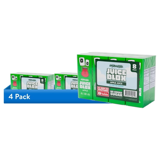 JuiceBlox Apple 8pk | Non gmo supplies for catering - Walmart