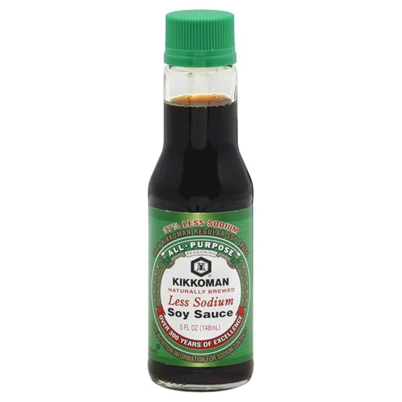 (1 pack) Kikkoman Lite Soy Sauce, 5 Oz