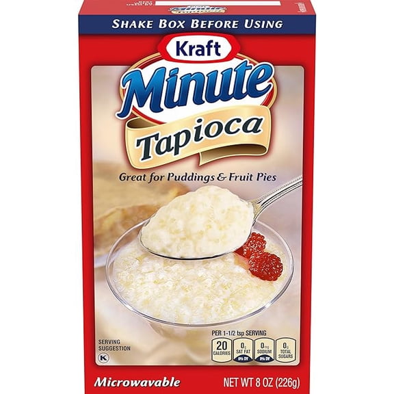 (1 pack) Kraft Minute Tapioca (8 oz Box)