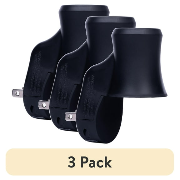 (3 pack) Mainstays Aroma Accents Fragrance Plug, Rich Black