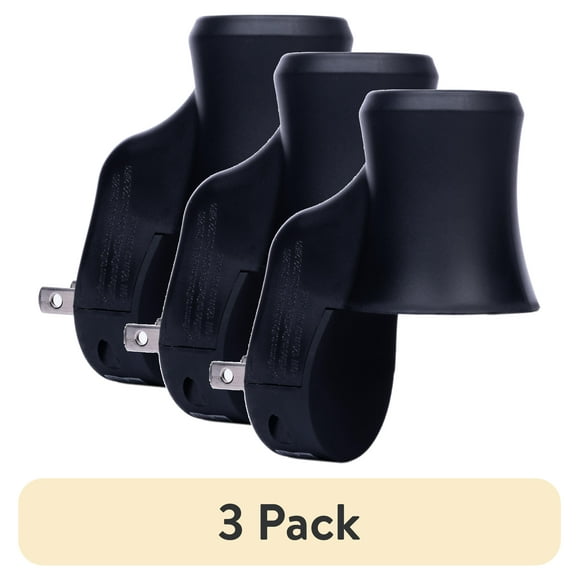 (3 pack) Mainstays Aroma Accents Fragrance Plug, Rich Black