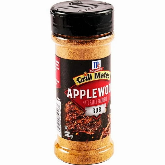 (1 pack) McCormick Grill Mates Applewood Rub, 6 oz