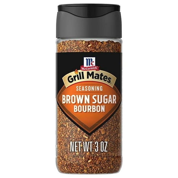 (1 pack) McCormick Grill Mates Brown Sugar Bourbon Seasoning, 3 Oz