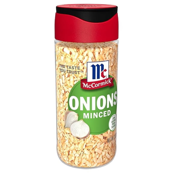 (1 pack) McCormick Minced Onions, 2 oz