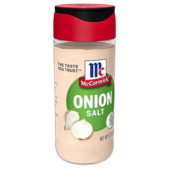 (1 pack) McCormick Onion Salt, 5.12 oz