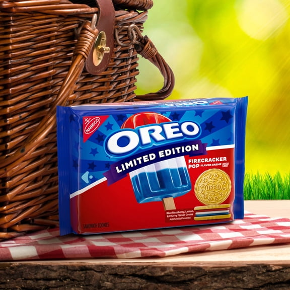 1-pack OREO Firecracker Pop Sandwich Cookies, Limited Edition, 11.46 oz