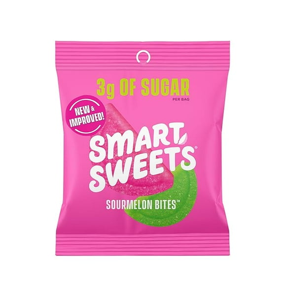 (1 pack) Smartsweets Candy Gummy Sour Melon 1.8 OZ