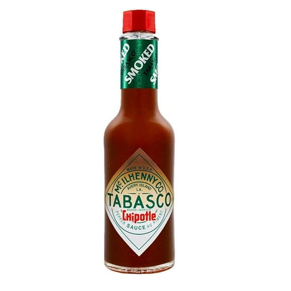 (1 pack) Tabasco Hot Sauce, Chipotle, 5 oz