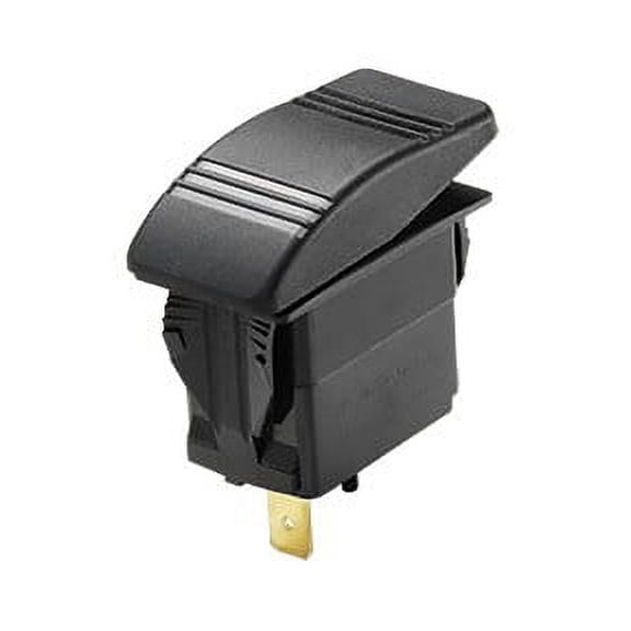 1 pack-WhiteCap Industries S-7068C Illuminated Rocker Switch, 20 Amp, 12 Volt, DPDT, Mom-On/Off/Mom-On