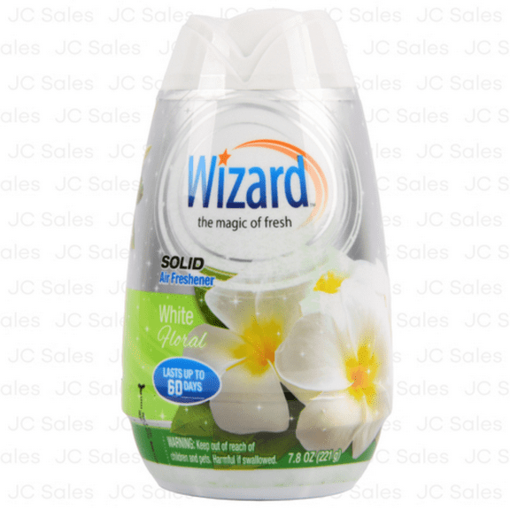 1 pack bottles  Wizard White Floral Solid Adjustable Air Freshener 7.8 oz