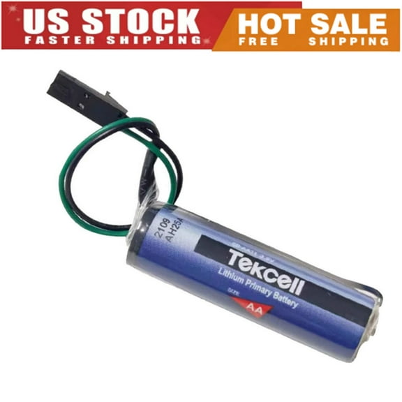 1-pack for Tekcell SB-AA11 3.6V 2400mAh AA Li-Battery with Plug Non rechargeable Disposable Lithium Battery