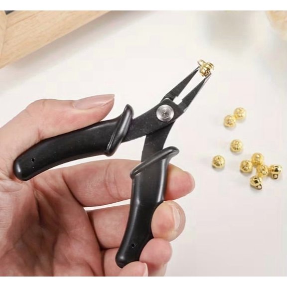 1-pack mini handmade jewelry pliers - Compact and durable multi-purpose tool - ideal for jewelry making and home appliance repair