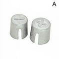 thumbnail image 1 of 1 pair Car Battery Terminal Post Adaptors Positive Shim Negative Sleeves CA U5P6, 1 of 9
