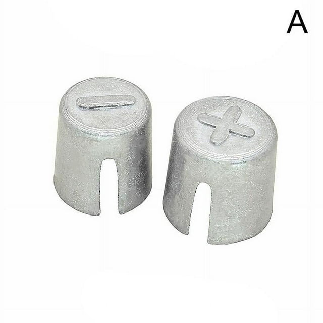 1 pair Car Battery Terminal Post Adaptors Positive Shim NegativeSleeves .Prof A1T9