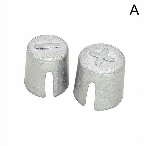 1 pair Car Battery Terminal Post Adaptors Positive Shim Negative-Sleeves .Prof E1X5
