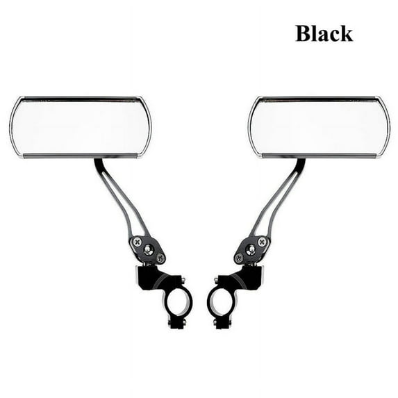 1 pair Cycling Classic Rear View Mirror Handlebar 360°Rotation Flexible Rear View Bike Bicycle Mirror Safety Mirror Cycling Acceassories