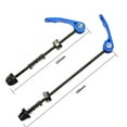 1 pair MTB Bike Bicycle Wheel Front and Rear Tire Quick Release QR