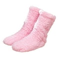 thumbnail image 1 of 1 pair Non Slip/Skid Socks, Winter Fluffy Cozy Fleece Socks, Plush Thick Warm Floor SocksC, 1 of 8