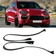 thumbnail image 1 of 1 pair headlight rubber seal trim strip For Cayenne 2011 2012 2013 2014, 1 of 7