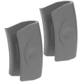 thumbnail image 1 of Silicone Pot Handle Cover Heat Resistant for Home Silver 1 Pair, 1 of 8
