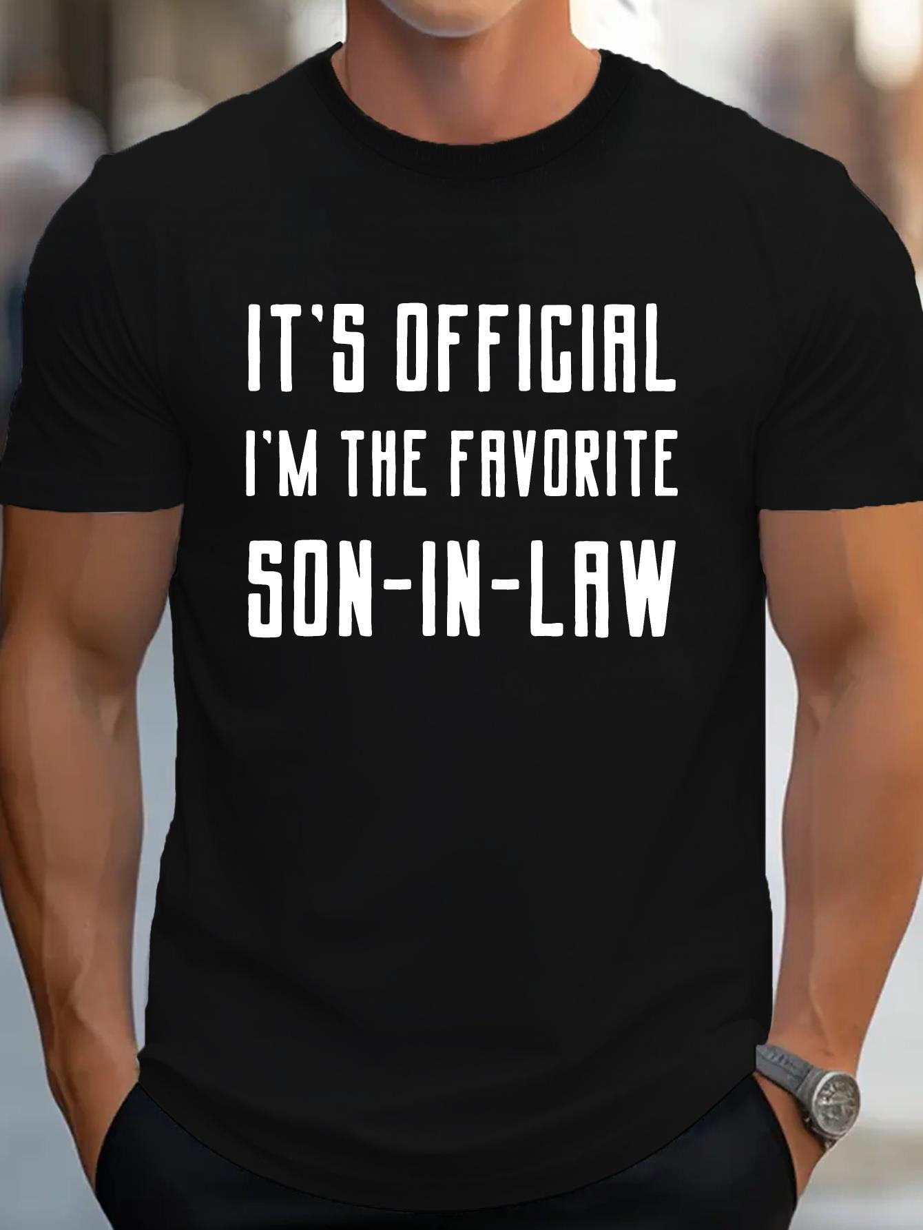 1 pc 100% cotton T shirt favorite son in law G500 pure cotton men #39 s T