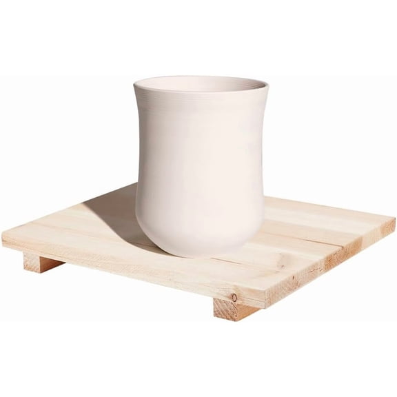 1 pc 9.45x11.8 Inch Clay Board Wooden Mat Mud Board Clay Drying Board Ceramic Clay Pottery Sculpture Tool for Making Sculpting Modelling Clay Craft