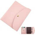 1 pc A5 Leather Notebook Cover with Card Slots Waterproof Pink PU ...