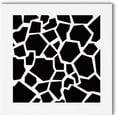 thumbnail image 1 of 1 pc Acrylic Air Vent Cover for Wall or Ceiling Square with Wave Pattern Mixed Shapes 200x200mm, 1 of 6