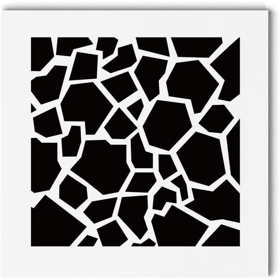 1 pc Acrylic Air Vent Cover for Wall or Ceiling Square with Wave Pattern Mixed Shapes 200x200mm
