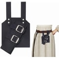 thumbnail image 1 of 1 pc Back Sword Holster PU Leather Sword Bag Sword Carry Bag with Alloy Fencing Sheath Sword Storage Bag, 1 of 6