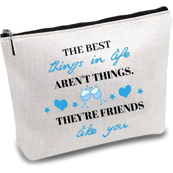 1 pc Canvas Storage Bags Metal Zipper Pouches Rectangle with Pattern Word 18x25cm for Handmade