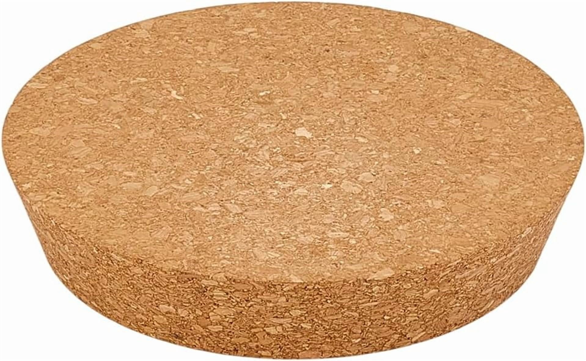 1 pc Cork Bottle Stoppers Wine Accessories Flat Round Peru 160x30mm art ...