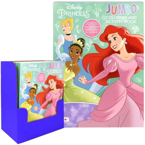 1 pc Disney Princess 64 pg Coloring Book in PDQ