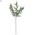 thumbnail image 1 of 1 pc Faux Eucalyptus Stem - Artificial Leaves Branches for Wedding, Home Decor - Versatile Eucalyptus Leaf Spray, 1 of 8