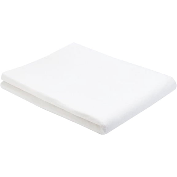 1 pc Felt Desk Pad Mat for Painting and Calligraphy Rectangle White 119x79x0.4cm