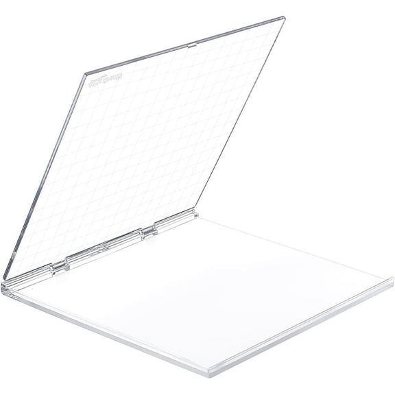 1 pc Folding DIY Acrylic Stamping Tool Square Clear 160x160x8mm