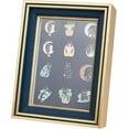 thumbnail image 1 of 1 pc Gold Pin Display Shadow Box 6.7x2x8.7 Inch Pin Collection Display Frame with Clear Window Medal Display Shadow Box Enamel Pin Display Frame for Military Medals Jewelry Pin Collectibles, 1 of 6