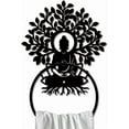thumbnail image 1 of 1 pc Iron Wall Mounted Hanging Ring Decorative Organizer Rack Tree 200x180mm Iron, 1 of 8