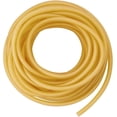 thumbnail image 1 of 1 pc Latex Rubber Tubing 1/8" (3mm) ID x 1/4" (6mm) Natural Latex Tube Surgical Tubing Sling Rubber Band Fitness Hose High Temperature Silicone Vacuum Tubing Hose Gold, 1 of 7
