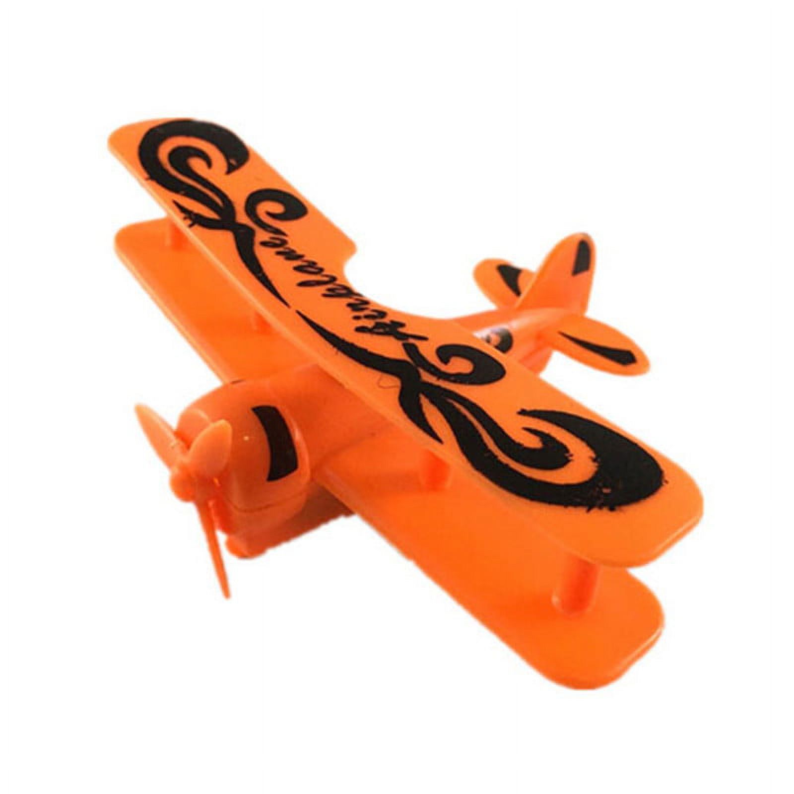 1 pc Mini Vintage Plastic Plane Model Aircraft Glider Biplane Airplane Model Toy J WA