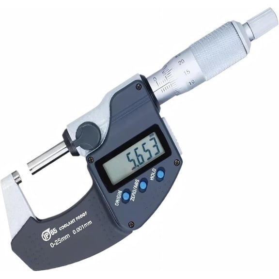 1 pc New Digital Micrometer Measuring Tool IP65 293-240-30 0-25mm/0.001mm Micrometro