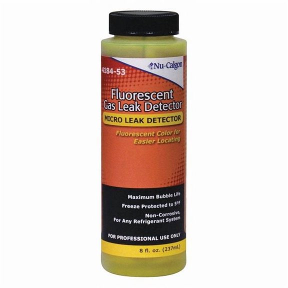 1 pc, Nu-Calgon Leak Detector, 8 oz., Gold
