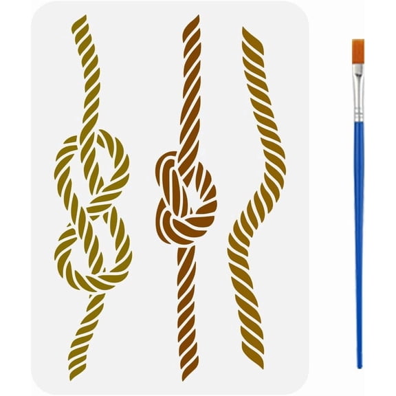 1 pc PET Hollow Out Drawing Painting Stencils for DIY Scrapbook Photo Album Rope 297x210mm