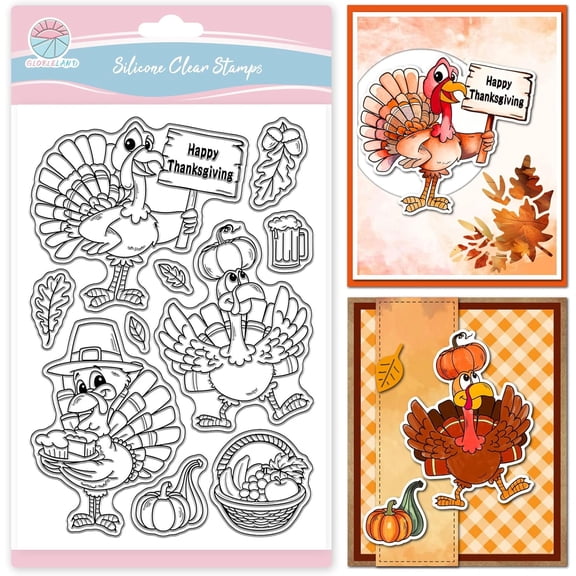 1 pc PVC Clear Stamps for DIY Scrapbooking Photo Album Decorative Cards Making Stamp Sheets Turkey 160x110mm