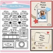 1 pc PVC Clear Stamps for DIY Scrapbooking Photo Album Decorative Cards Making Stamp Sheets Word 16x11cm